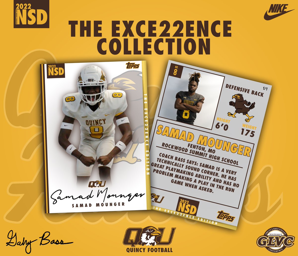 Quincy University Football tweet media