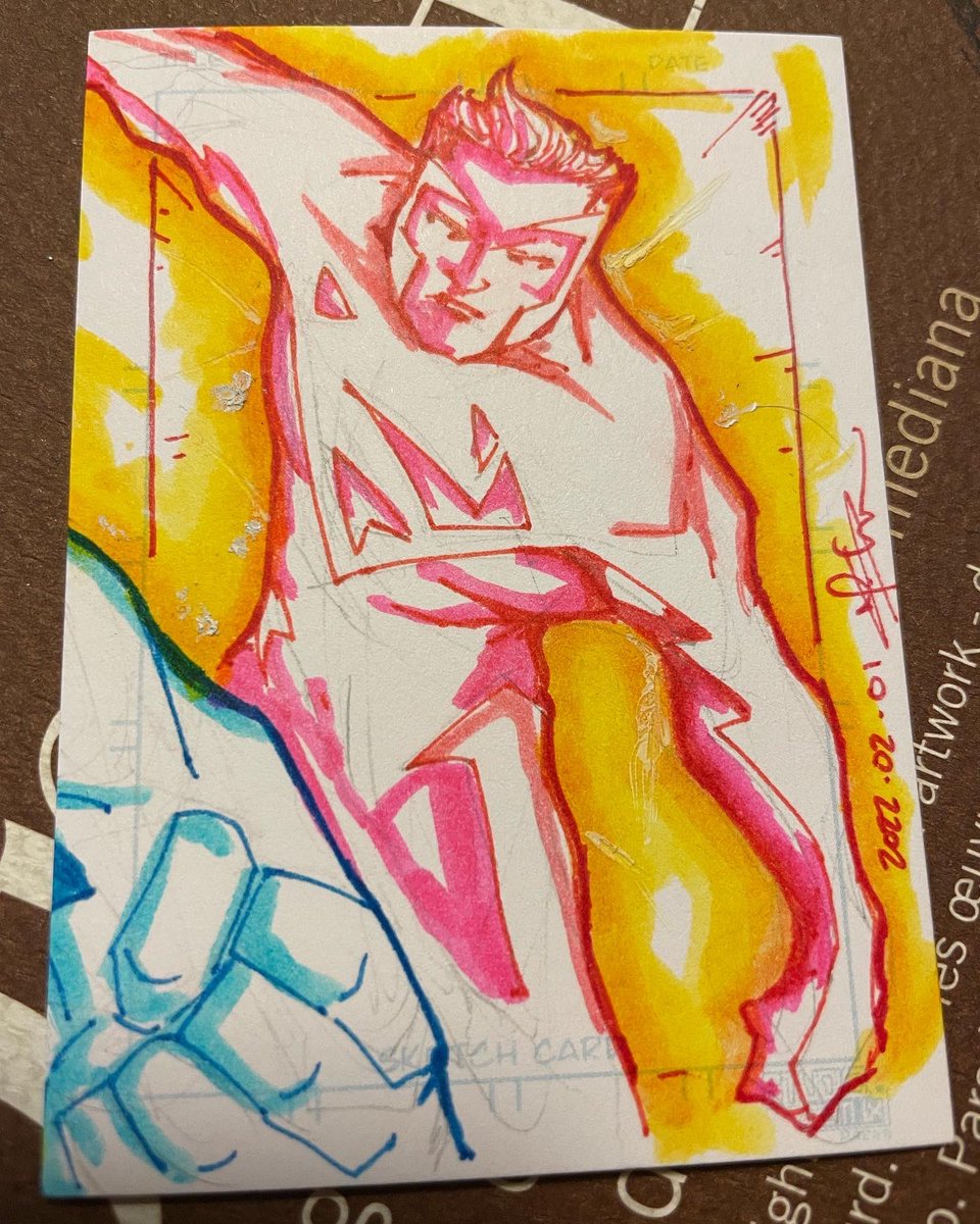 Lost_filipino's tweet photo. Who remembers these guys? At the time I pretty much wasn’t reading DC comics anymore.
.
#art #fanart #dc #dccomics #comics #supermanred #supermanblue #superman #manofsteel #sketchcard https://t.co/duqOJrDhCh