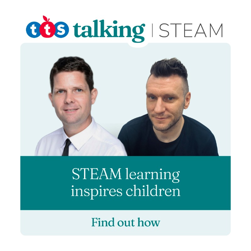 TTSResources's tweet photo. STEAM is the future of education. Find out why with our free global STEAM webinar tomorrow. #TTSSTEEAM