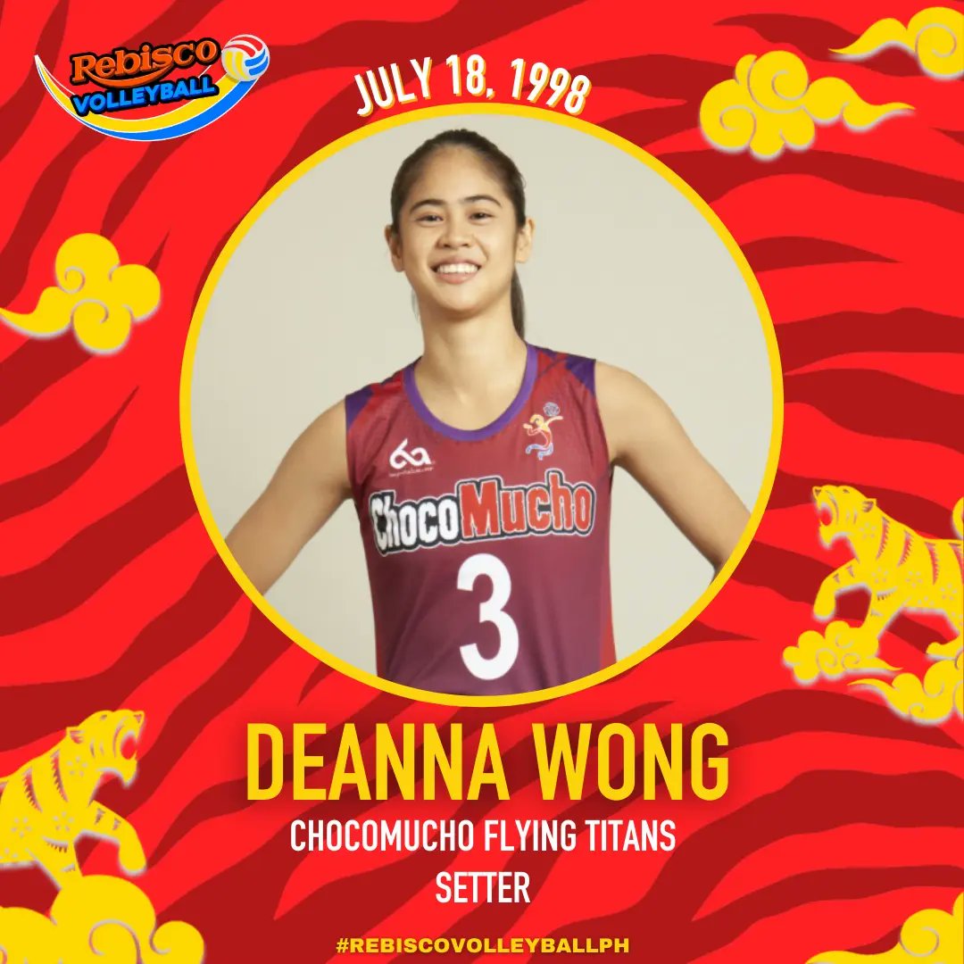RebiscoVBallPH's tweet photo. @deannawongst from Choco Mucho Flying Titans! https://t.co/VB1AluWuK3