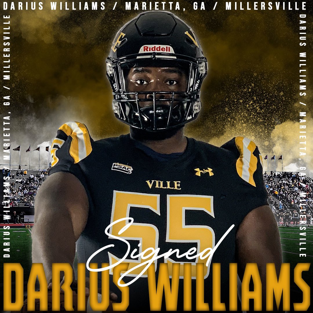 Welcome to the Family Darius Williams, DL from Miss. Valley State 6’1 285 〽️