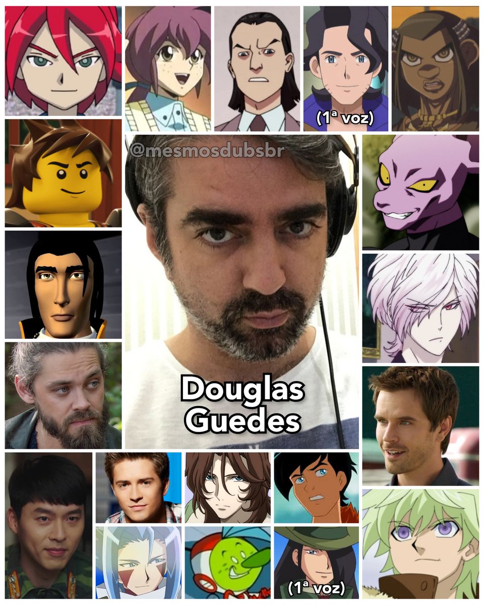 Personagens Com os Mesmos Dubladores! on X: - Kash Winger