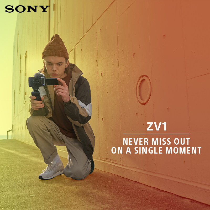 sony_india's tweet photo. We live in an age of constant action, thrilling adventure and even a little bit of drama! Capture it all on SONY ZV-1. Check it out now! https://t.co/t1aiDprzQP #VlogWithSony #CreateWithSony https://t.co/cJCbswxpQc