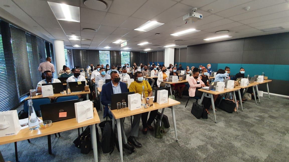 ForvisMazars_SA's tweet photo. We are excited to welcome our new trainee accountants and ITA Data School YES learners 2022 at our Mazars in Gauteng office. We look forward to a successful journey with you!
#trainees #traineeaccountants #Mazars #MazarsinSA #accounting https://t.co/KxQHoxomyP