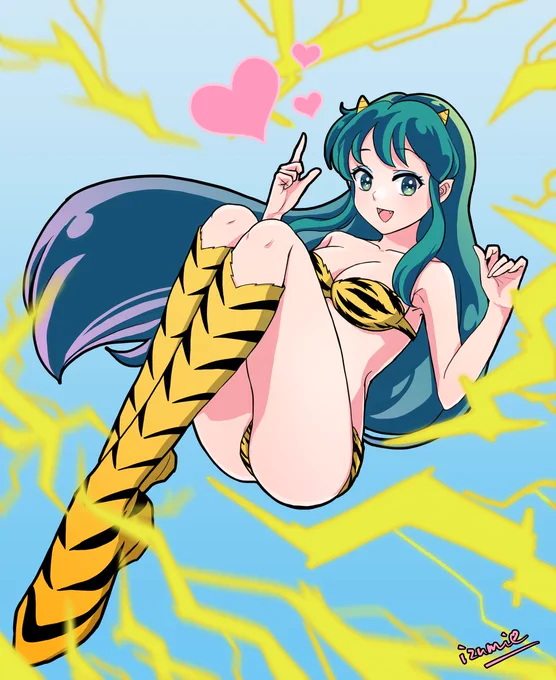 「鬼はうち、だっちゃ」 節分なのでラムちゃんを描きました。新アニメたのしみです! #節分 #うる星やつら
