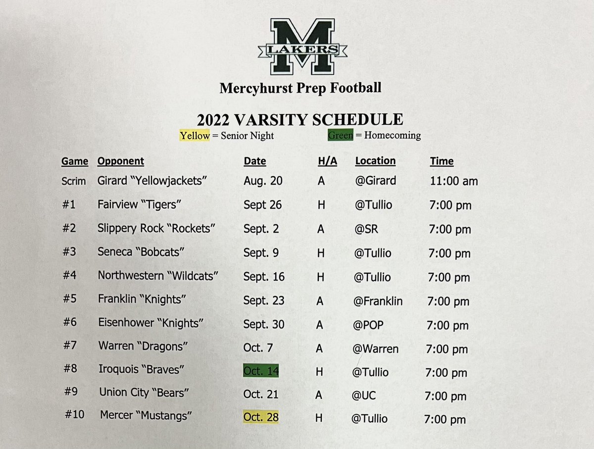 coachroot82's tweet photo. Excited to have our challenging 2022 football schedule. #time2get2work https://t.co/hnOVrDulOi