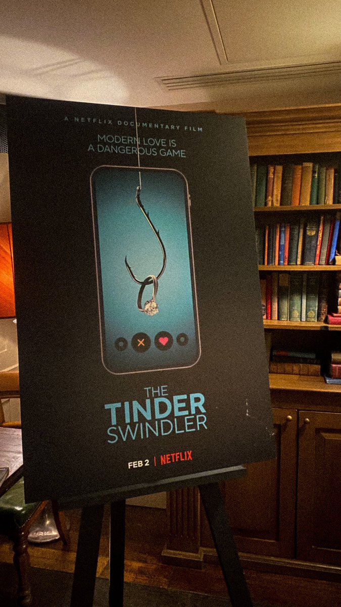 About last night… 
#TheTinderSwindler 
<a href="/NetflixUK/">Netflix UK & Ireland</a>