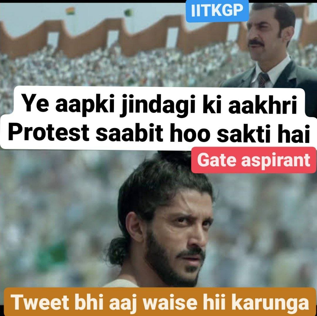 dentodontics's tweet photo. A Meme showing the #GATE2022 aspirants courage &amp; efforts towards the moment for 
#postponegate2022
#delayGATE22
#SCdelayGATE22 
We Salute to all the aspirants who trying there best 👍💯 
&amp; to all the people who supported this motion 
All the Best for tomorrow 
@sushant_says
@ANI https://t.co/eS5bE6MeKJ