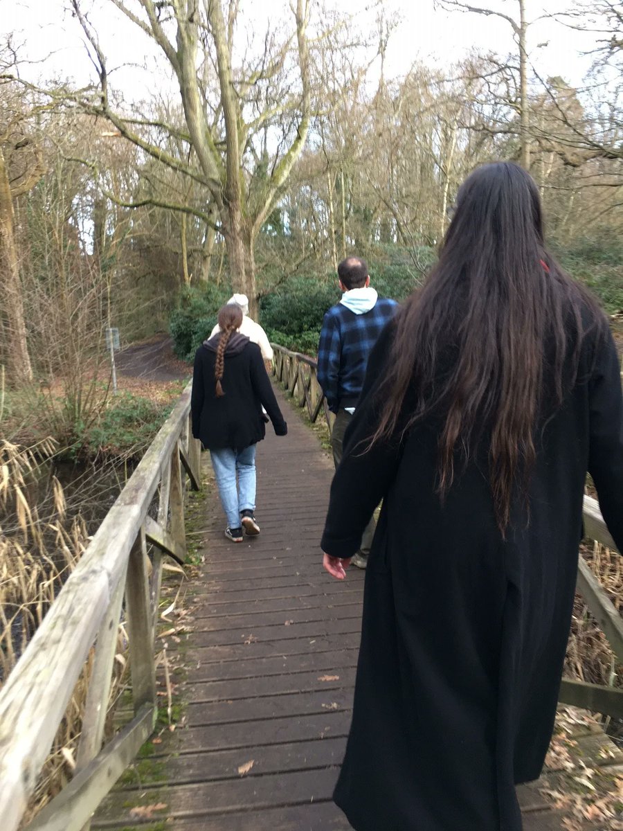 Stats4SD's tweet photo. Starting the year with our best foot forward, here are photos from our first team walk of the year! We went to #ReadingUniversity for a lovely lunchtime stroll 😊 @UniofReading #lunchtimestroll #teamwalk https://t.co/ChSRDiiTBW