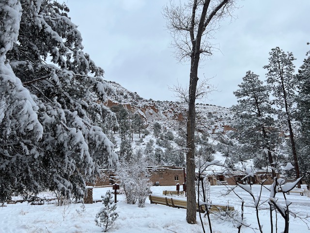 Bandelier National Monument will be closed today, February 2, 2022, due to heavy snow.

#BandelierNationalMonument #Bandelier #FindYourPark #EncuentraTuParque