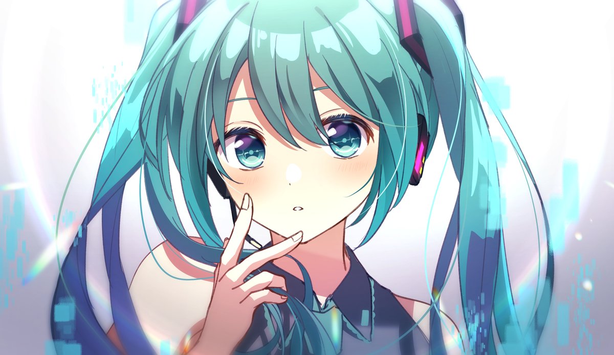 初音ミク「ツインテの日なので📝
#ツインテールの日 #初音ミク 」|あゆむのイラスト