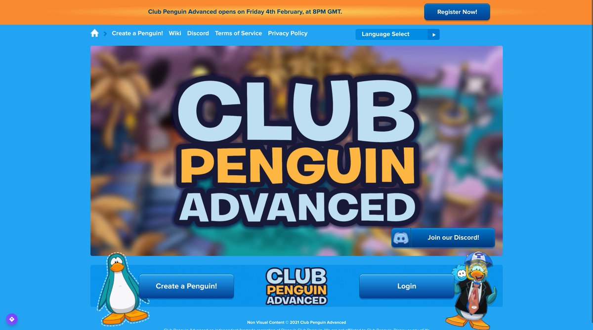 voidcpf's tweet photo. guys, cpadvanced is opening at 8pm gmt!!! come support and register your penguin now :DDD https://t.co/sQWYXBW3Vj