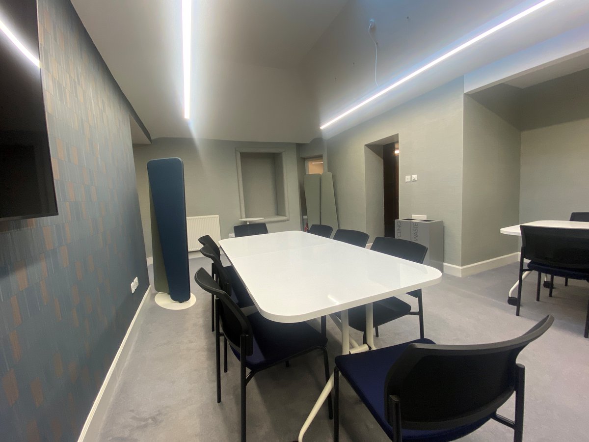 ProjectsEMC's tweet image. Take a look at our most recent project for William Duncan &amp;amp; Co Accountants in Ayr!

Are you considering an office refurb in preparation for the return to work? Book your consultation below!
lnkd.in/dQ9Y6Asn

#emcprojects #smallpower #datainstallation #refurbishment #office