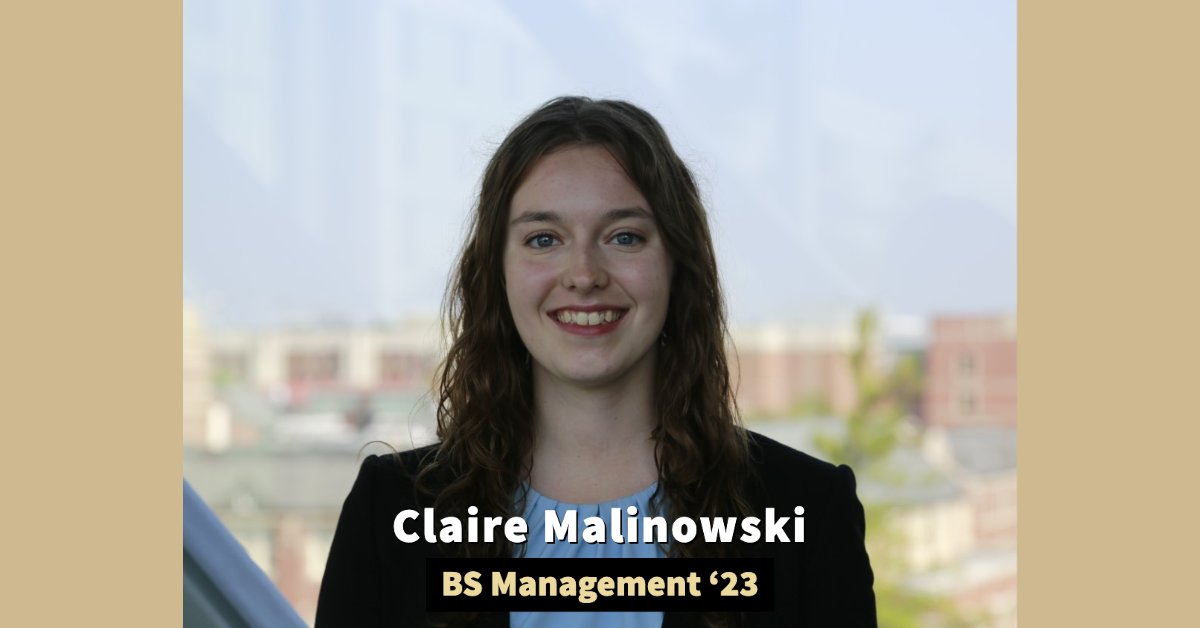 brockwilsonctr's tweet photo. BWC’s #WOW is Claire Malinowski! She is the President of Alpha Kappa Psi, a Peer Consultant at the Center for Career Opportunities, and currently an Organizational Development Intern at HARTING Inc. of North America!
#BWCenter #WomenLeaders #Krannert #Management @PurdueKrannert https://t.co/InYkN795Ji