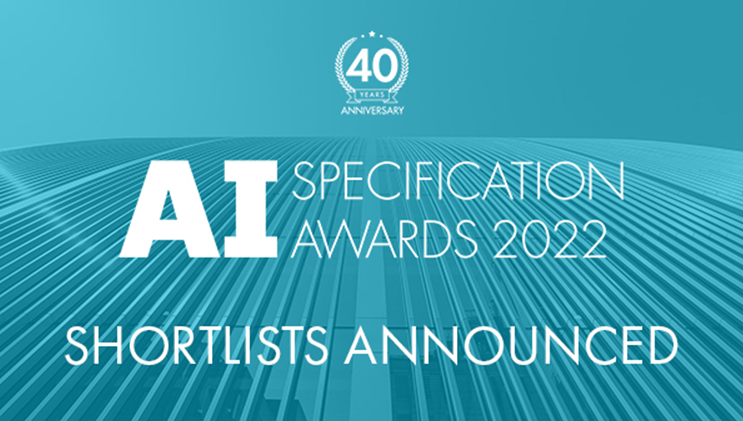 Have you seen the shortlisted projects for the AI Specification Awards 2022 yet? Celebrating its 40th anniversary, the AI Specification Awards returns bigger and better than ever. Check out the shortlists and book your place at the awards on 5 May here: ow.ly/tJNU50HI2js