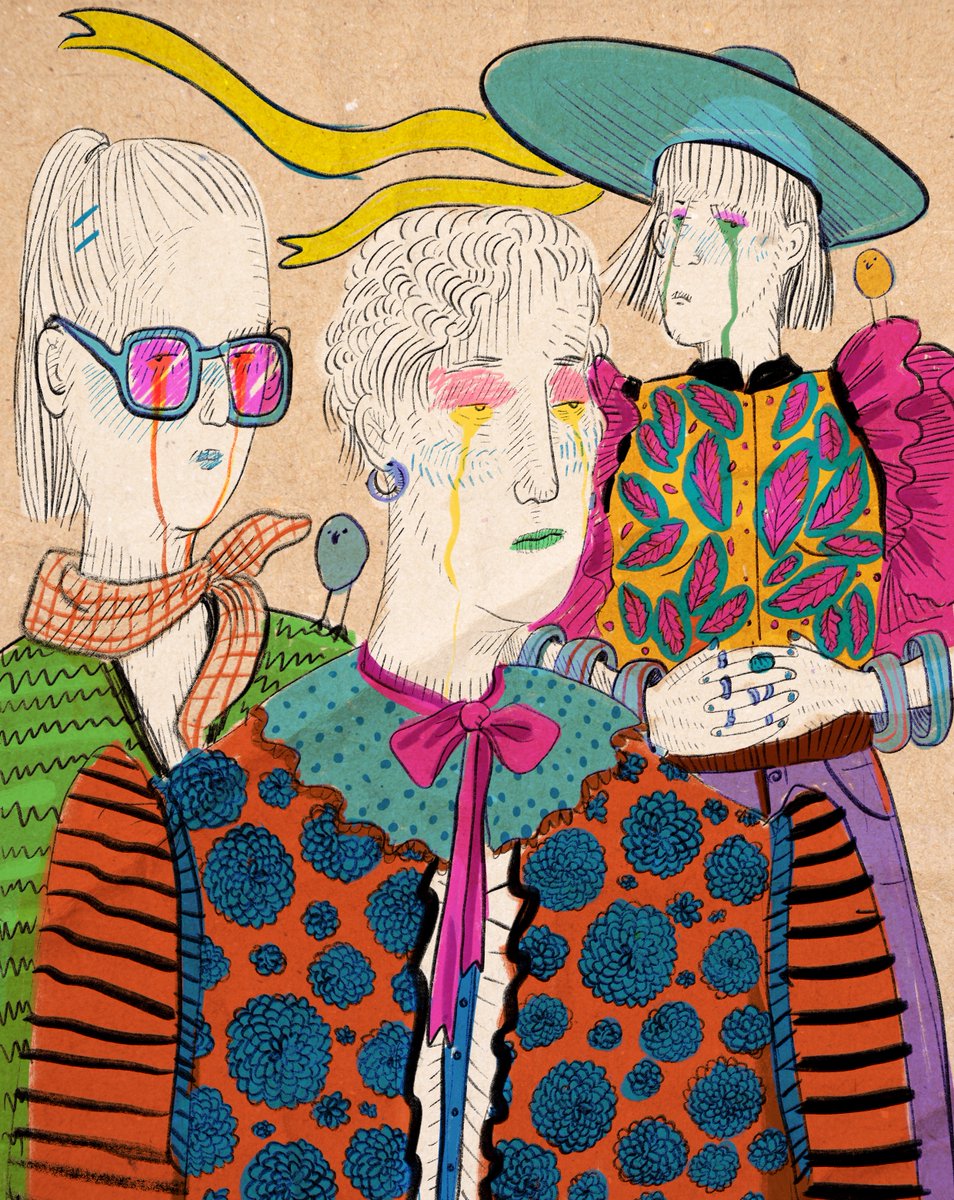 Hello fellas! I'm back with my new work after a long time! Did I mention that my main job is fashion design?

Girls don't cry for sale on @versum 

versum.xyz/token/versum/8…