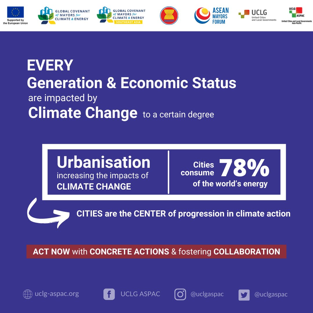 uclgaspac's tweet photo. Cities and local governments are at the center of progression to climate action. We have to act now, saving our planet with concrete actions and collaboration.
#Together4OurPlanet
#Insight4Leader
#4BetterLocal https://t.co/qym1f4iHeU