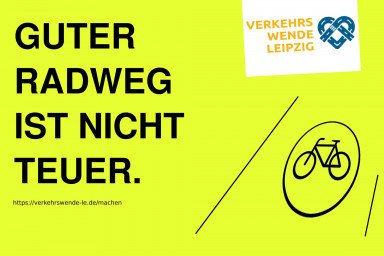 Mit #LeipzigPasstAuf appelliert die <a href="/StadtLeipzig/">Stadt Leipzig</a> an das Verhalten der Verkehrsteilnehmer. Das ist nicht genug! Mit baulich getrennten Radwegen kann sie selbst mehr für Sicherheit tun!

👉 verkehrswende-Le.de/machen
