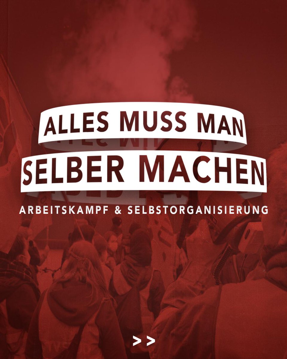 inprogress_bs's tweet photo. Diese Veranstaltung bildet den Auftakt unserer Veranstaltungsreihe „Alles muss man selber machen. Arbeitskampf und Selbstorganisierung“. Mehr Infos unter https://t.co/akcsIPuBGK https://t.co/lKtpmYsc2C