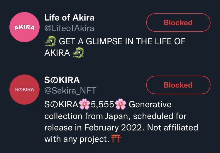 0xexarch's tweet photo. I want to play a game... which ones are scams and which ones are clones? https://t.co/qA0elmVJ5n