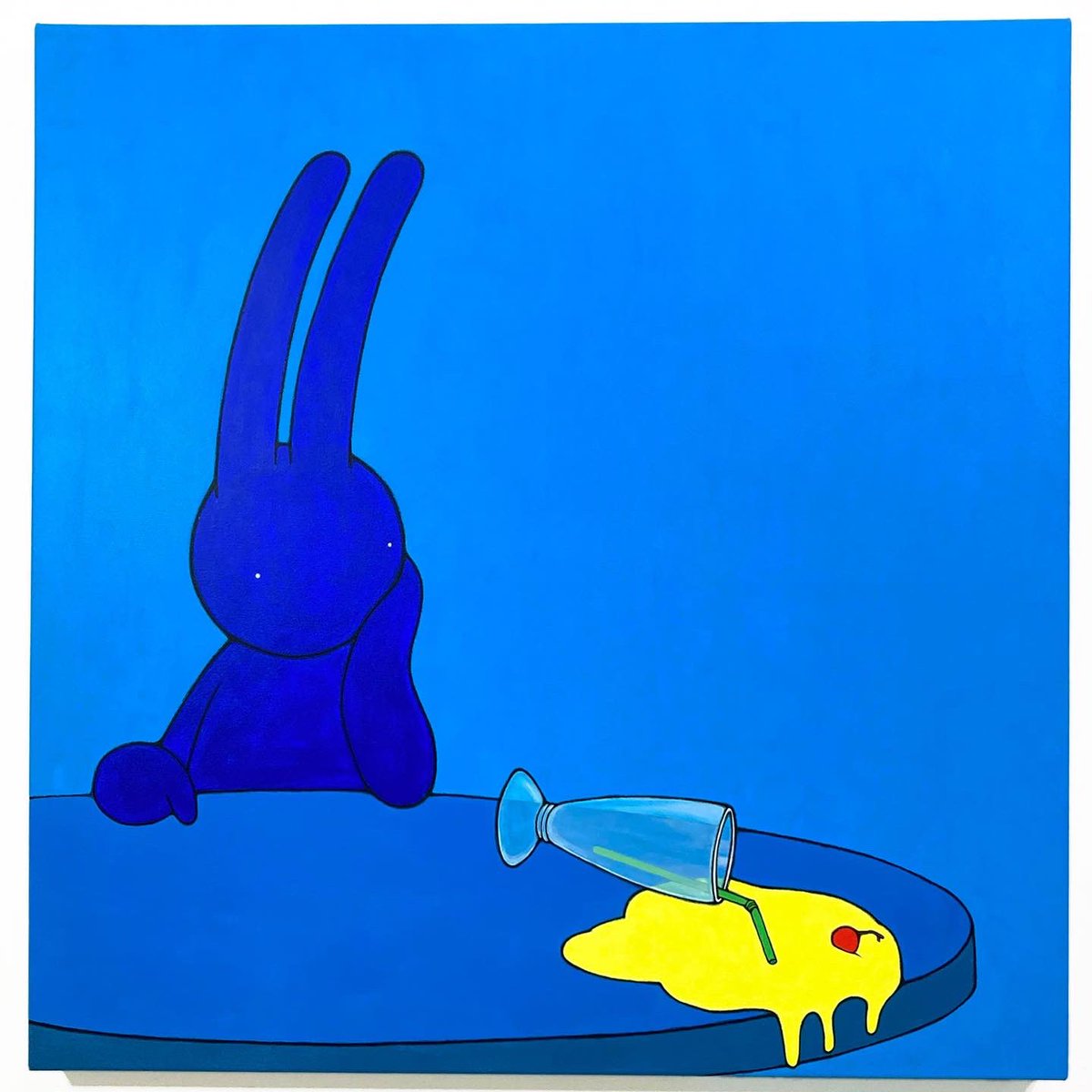 mrclementXlapin's tweet photo. 'Patrick's unfinished drink'
acrylic on canvas 
80x80x5cm
mr clement©️2022.
Inquiry by email (info@mrclement.com) or PM
Available on: https://t.co/Jz6QRrJQW7
.
#painting #acrylic #canvas #contemporaryart #artcollector #mrclement  #lapinfactory  #artadvisor #art https://t.co/jo0D7r6o3I