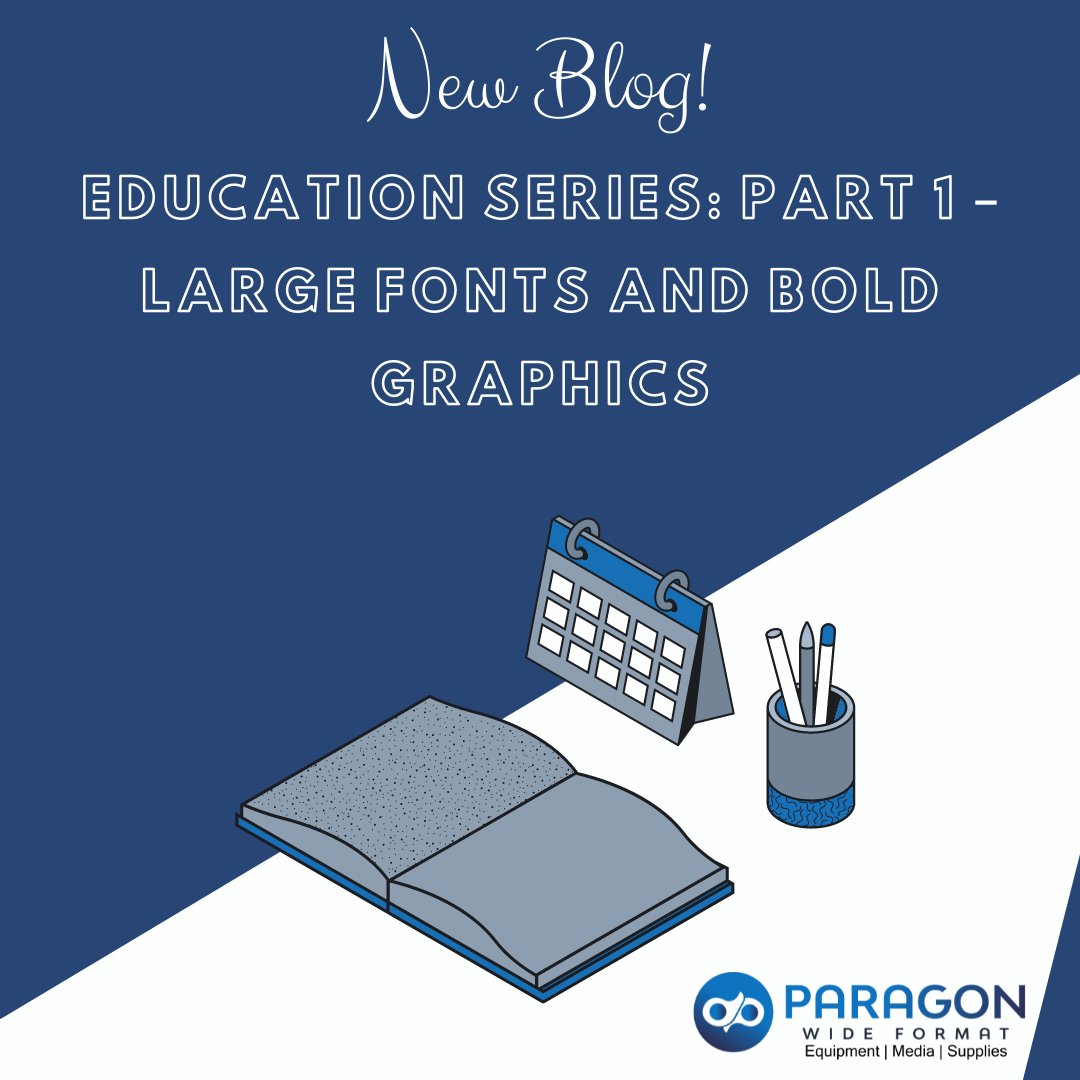 ParagonVisLLC's tweet photo. Checkout our Blog: 
Education Series: Part 1 – Large Fonts and Bold Graphics - https://t.co/5WH45e1QT1 https://t.co/QHPAhkHZOm