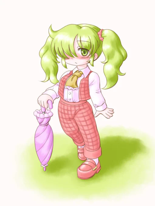 ツインテの日なのでツインテ幽香ちゃん 