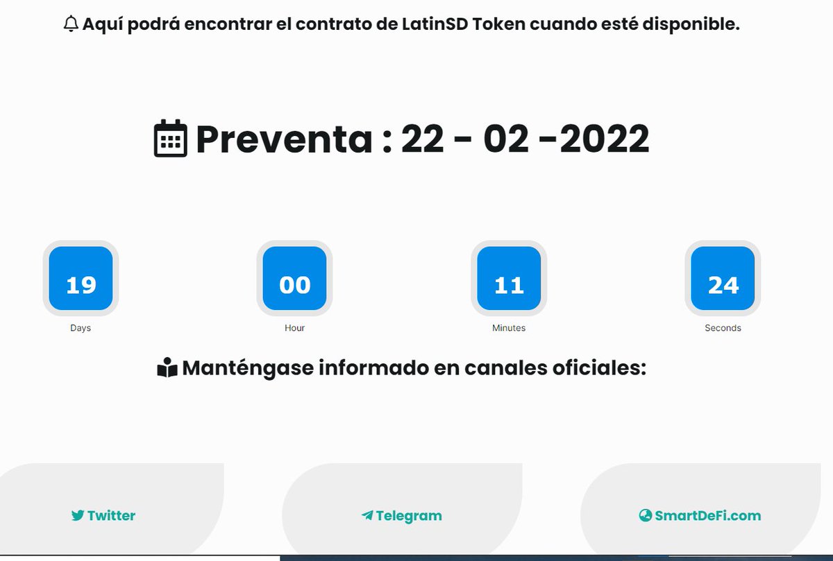 LatinSmartDeFi's tweet photo. 🔥Atención comunidad:
#SmartDeFi #FEGarmy #Fegrox 
Ya tenemos fecha de Preventa 😍🦍Agende ese día y siga nuestra página oficial, para estar al tanto de todas las novedades:

👉https://t.co/vxSuuWJDxg👀 https://t.co/qRAC1iyQqv