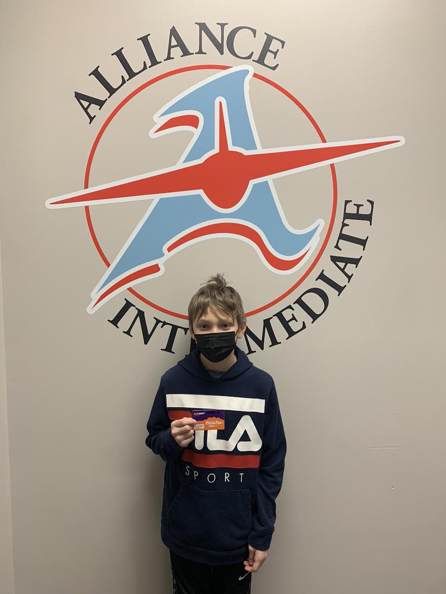 AISAviators's tweet photo. Owen Blevins and Chase Petersberger are Alliance Intermediate's "Sub from a Sub" winners for January.  Congratulations! #RepthatA https://t.co/TFJWJUMA2B