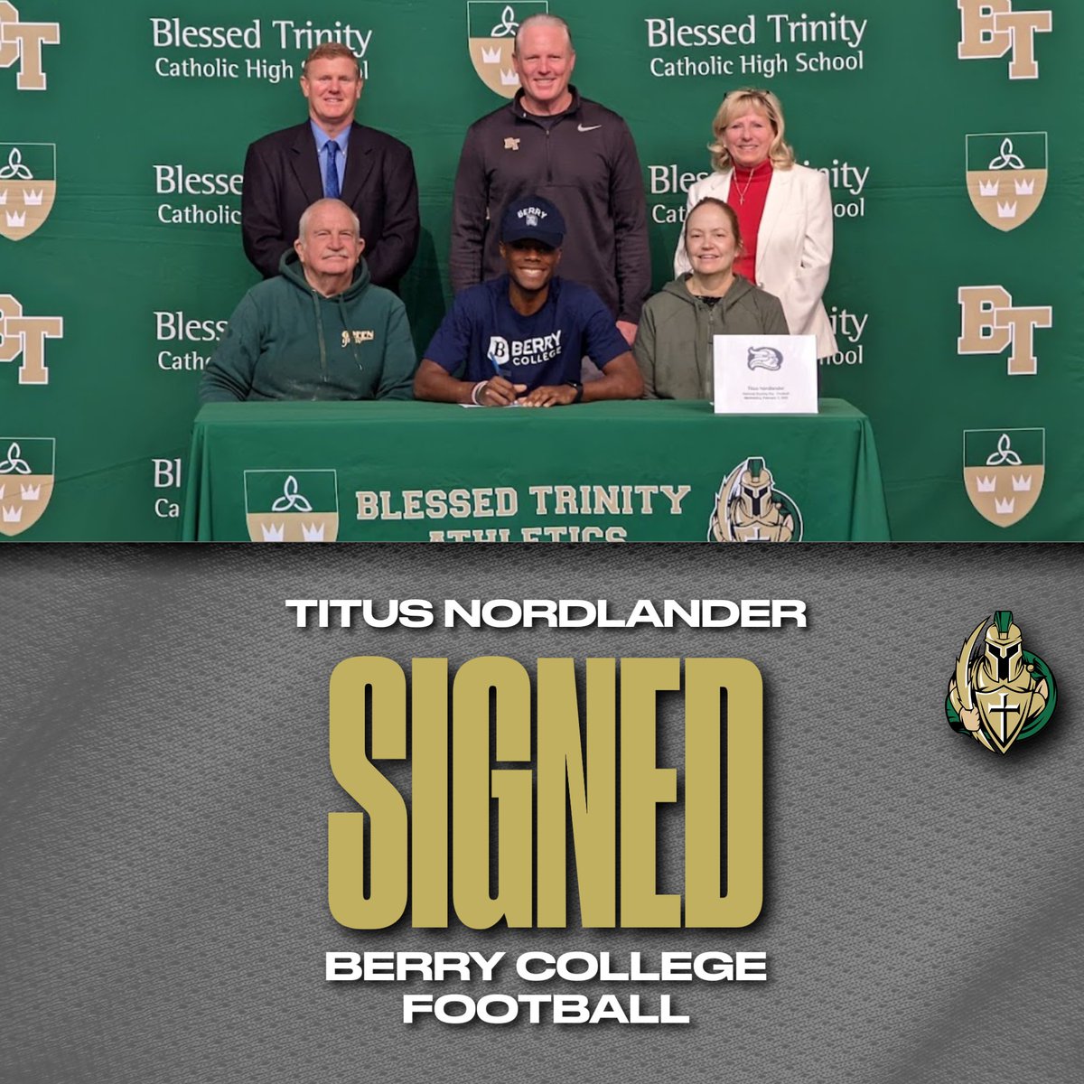 Congratulations Titus on signing today!!!  #GoTitans