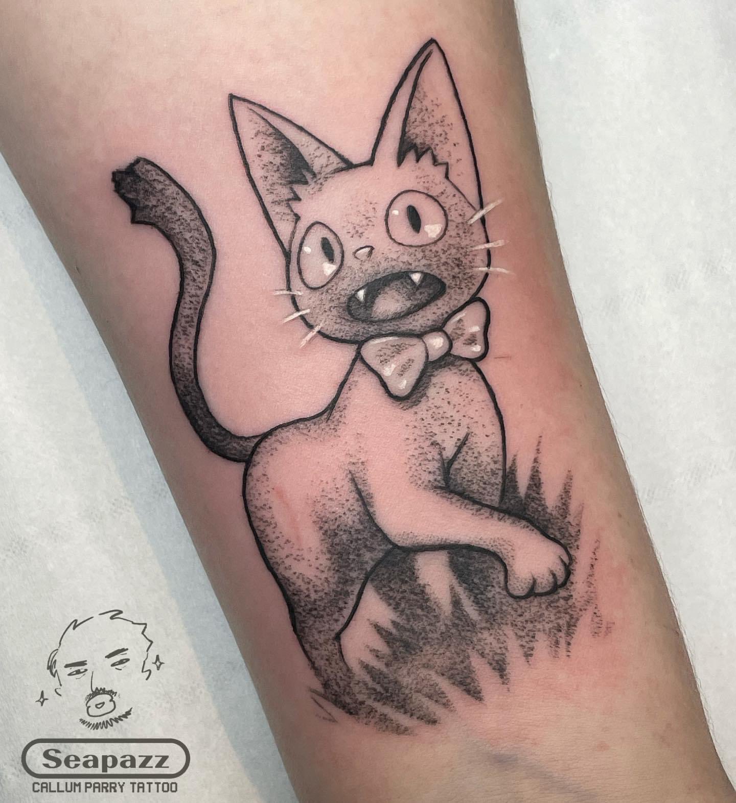 Astro Cats Tattoo done Based on clients lovely pets Thanks  DM to  book Done atattooplace  Instagram post from tattoocute
