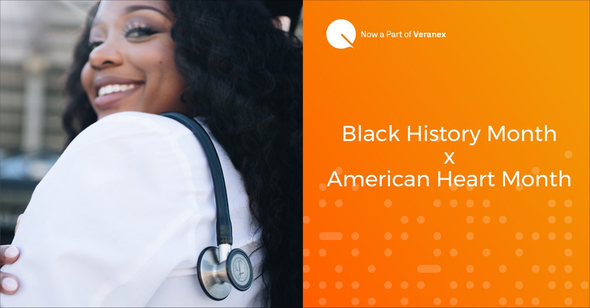 Quartesian's tweet image. February is #BlackHistory and #AmericanHeartMonth. Black Americans are 30% more likely than whites to die from heart disease. Let&apos;s fix it. bit.ly/3oiYOKh