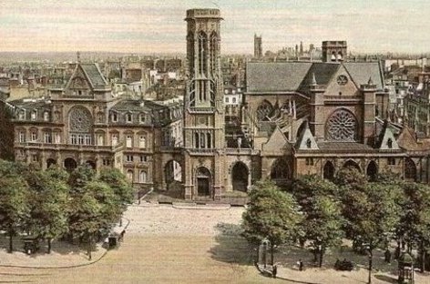 Église Saint-Germain-l'Auxerrois  c.1900  #Paris