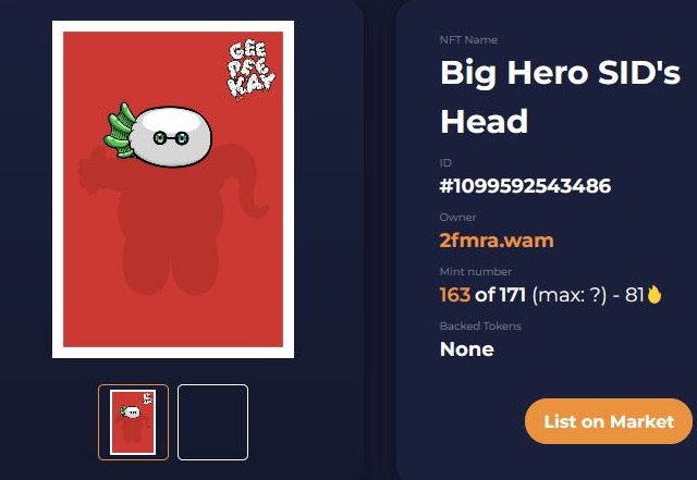 👑#NFTGiveaway 👑

Follow @MeganAndreina

like &amp; retweet📍
48 hours
#NFTs #WAXP #NFTCommunity