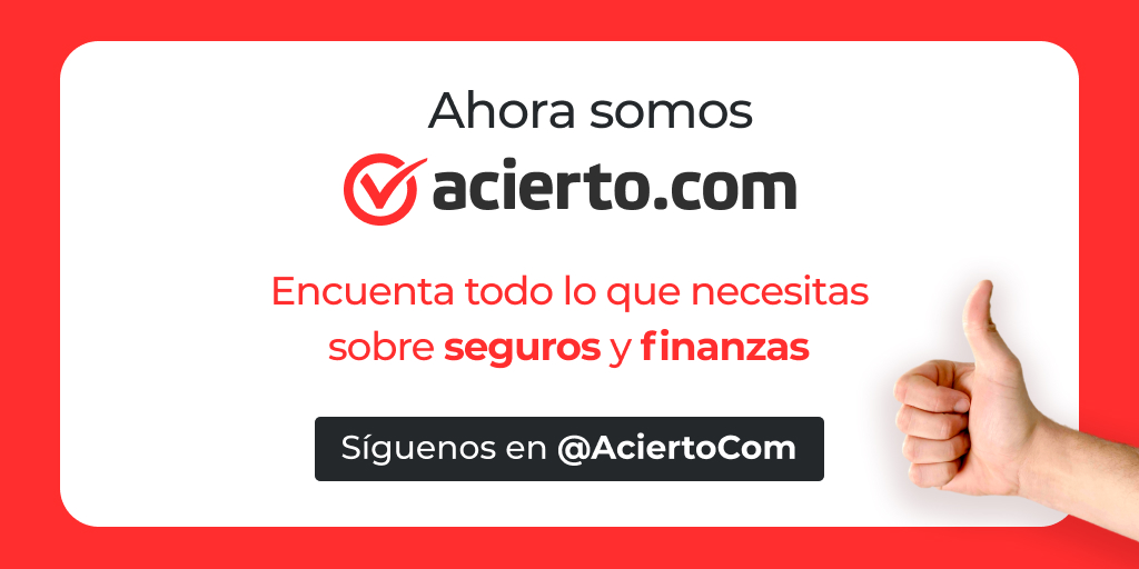 ¡Nos hemos trasladado! Encuentra toda la información sobre seguros y finanzas en <a href="/AciertoCom/">Acierto.com</a> 

#seguros #préstamos #hipotecas #finanzas #segurodecoche #segurodehogar #segurodesalud #segurodemoto #finanzaspersonales #comparador #todosmerecemosacertar