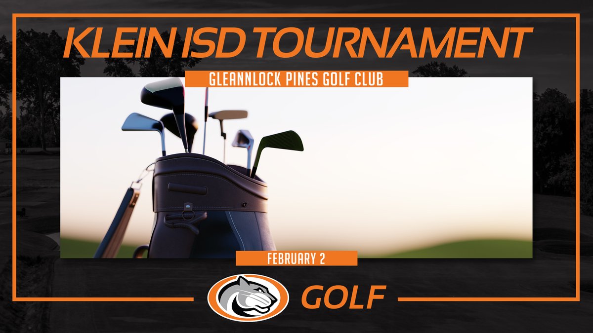 SPXPanthers's tweet photo. ⛳ TOURNAMENT | Golf takes on the Klein ISD Tournament today at Gleannloch Pines #SPXGA #GoPanthers https://t.co/IDFbzi8Mof