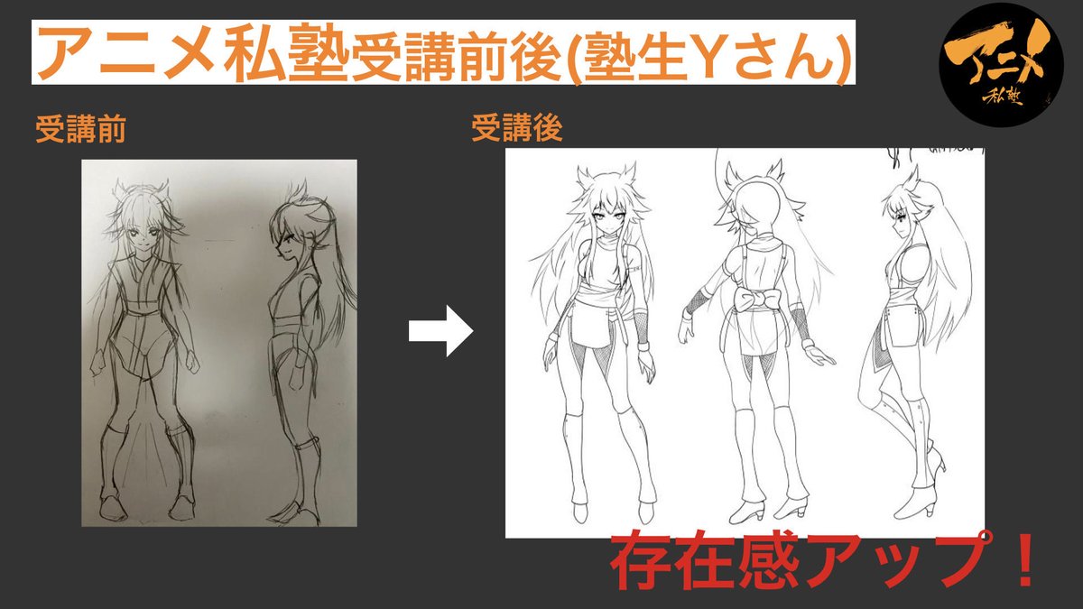 塾生受講前後比較!! 