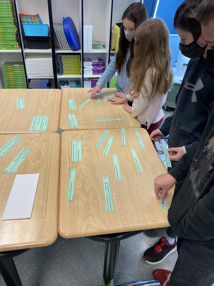 WaymeyerFTWES's tweet photo. This morning we are creating sentences about fables and fairy tales using relative pronouns. #curiouscriticalthinkers #creativeproblemsolvers https://t.co/60WnJuBZo7