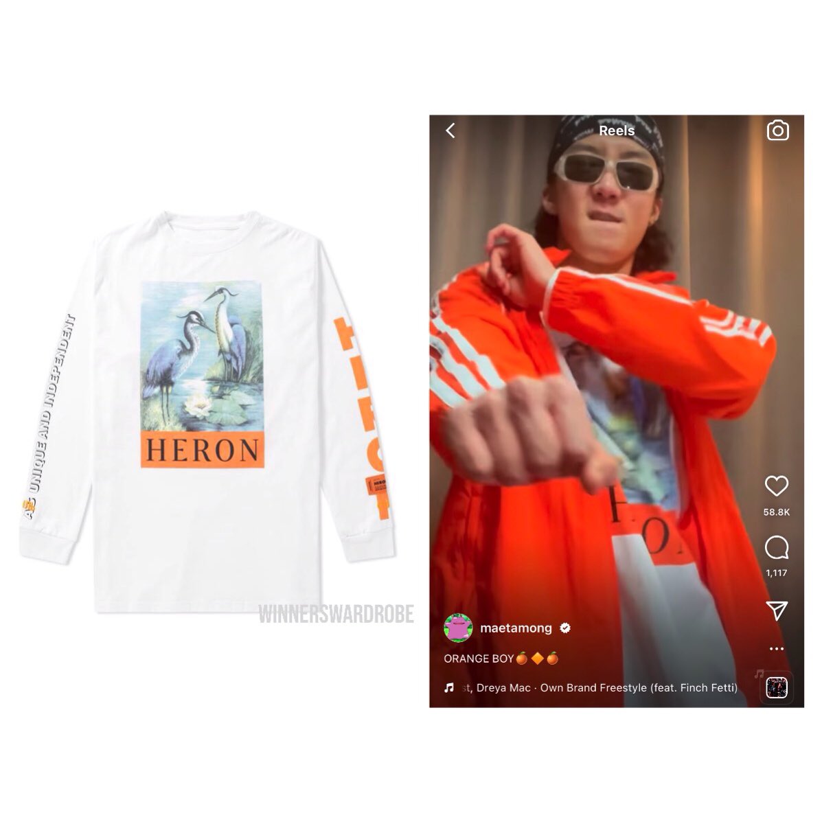 WINNERsWardrobe's tweet photo. 01022022 - HOONY
Long Sleeve Heron Jersone Tee by Heron Preston, $149
📸 : Hoony’s IG

#winner #winnerfashion #위너 #이승혼 #leeseunghoon #seunghoon #hoony #heronpreston #tshirt #longsleeve #fashion #mensfashion #menswear #top https://t.co/dQz33DQrEe