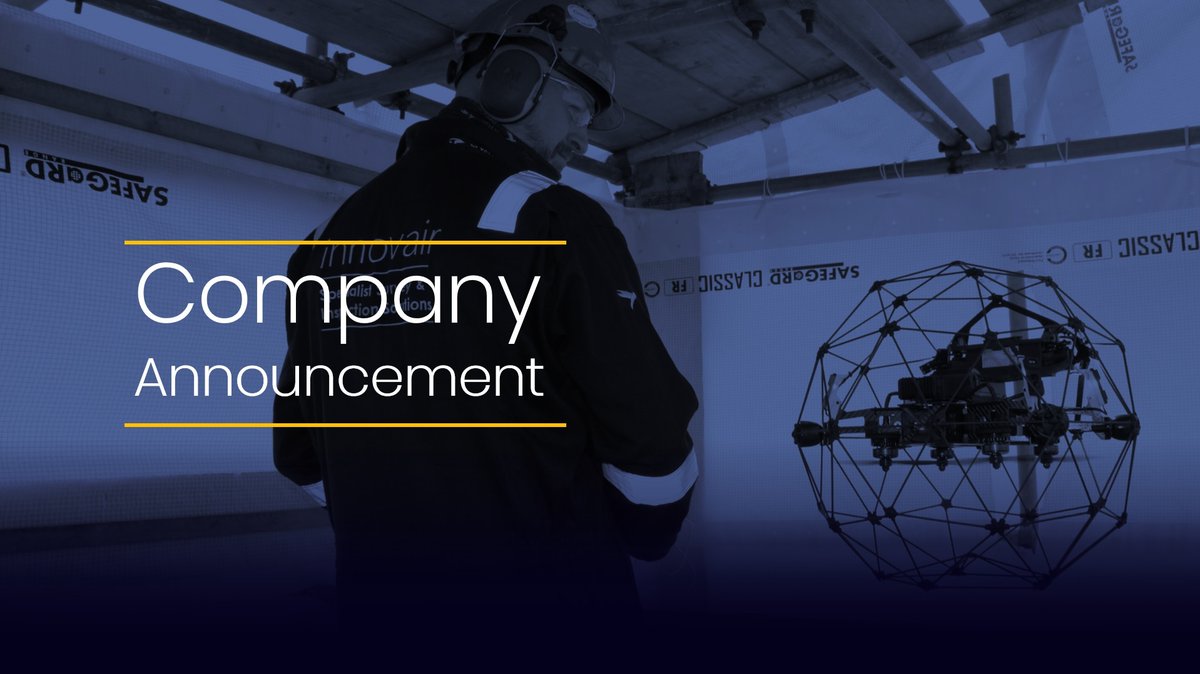 Company Announcement

Innovair has taken the decision to restructure the business effective from February 2022. The primary outcome of this decision is the separation of its Survey &amp; Inspection business streams into two entities.

Read full story:
innovair.co.uk/post/company-a…