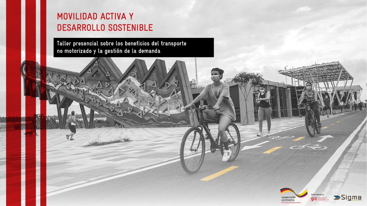 dhidalgo65's tweet photo. Taller sobre beneficios del transporte no motorizado y gestión de la demanda con #SigmaGP apoyado por @VerdeGiz_Co #DKTI en Barranquilla
🚴🏼♂️🚴🏻♀️
10am -12m
@VaneFerro20 @juanma_cycling @alcaldiabquilla https://t.co/Cp4irTK8HV