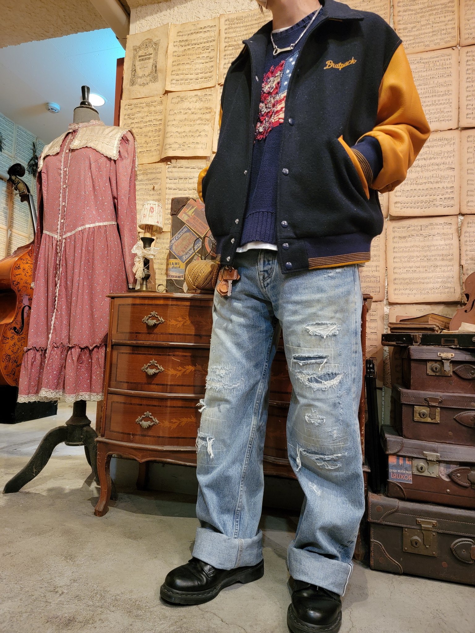 美しい dairiku 23ss スタジャン 大人気!今週限定出品 スカジャン
