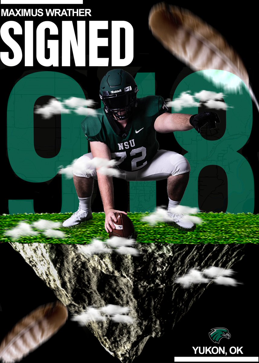 NSU_Football's tweet image. The Next Generation of the Wrather family👀

Maximus Wrather
OL
Yukon, OK