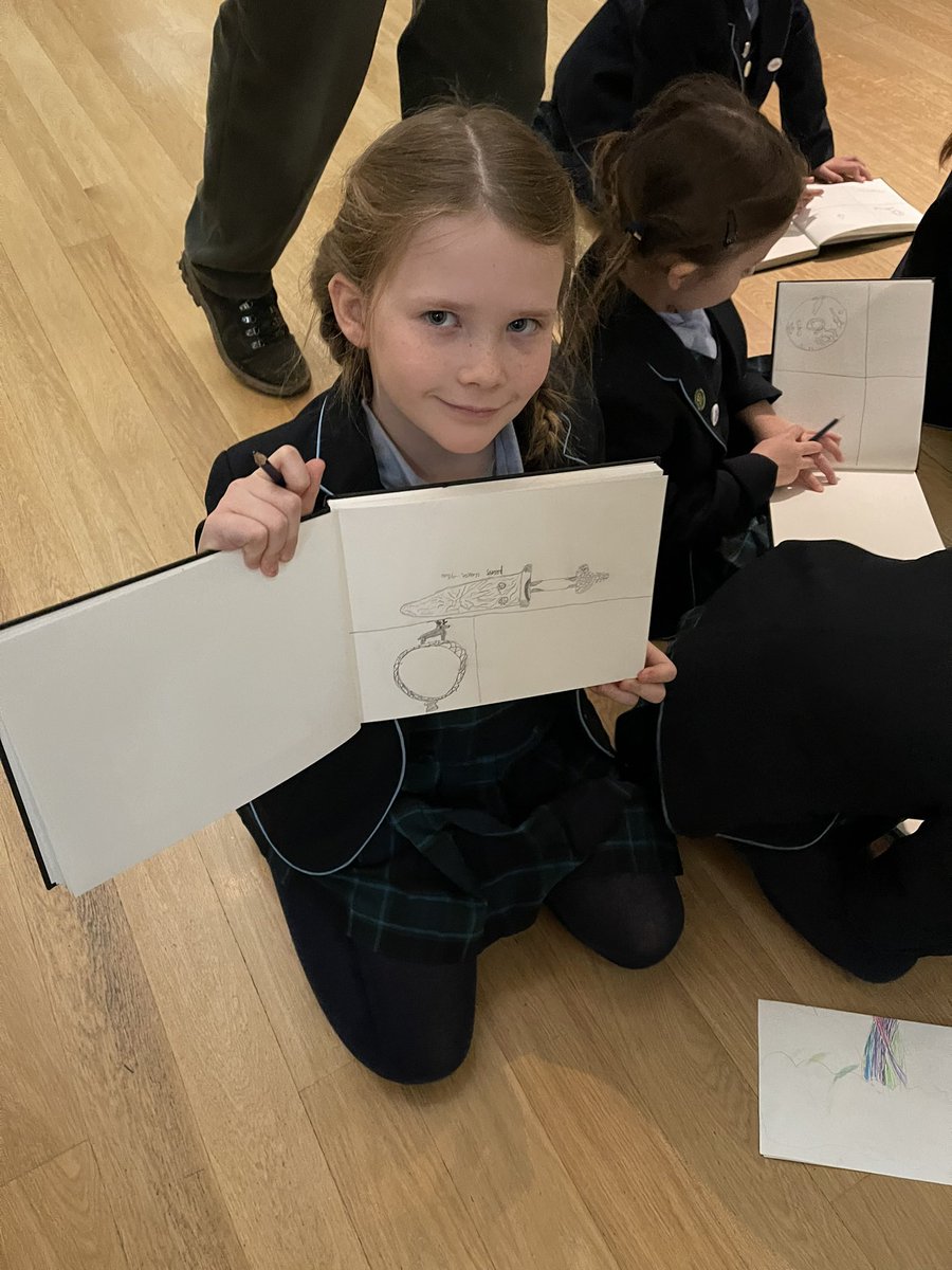 ManorHseSchool's tweet photo. More detailed sketches drawn by Year 3 at the Sutton Hoo exhibition.#ALoveofLearning https://t.co/NG4T7B00Re