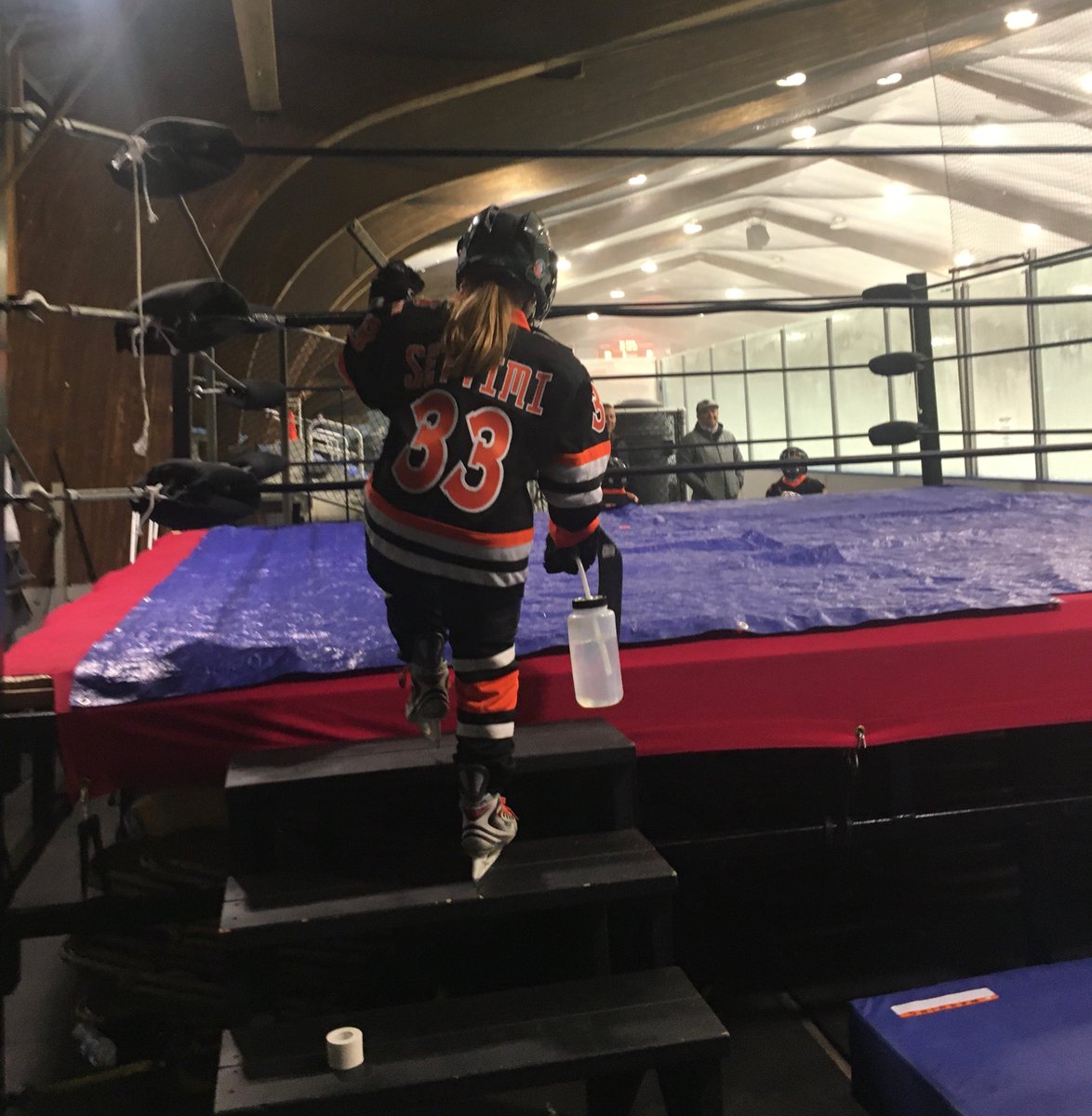 Christina Settimi (@csettimi) on Twitter photo Happy National Girls and Women in Sports Day, especially to my fierce athlete, one of two girls on her hockey team. Odd there’s a boxing ring at a rink, but this is a great metaphor for what she and many girls & women are up against in sports and why this day is needed. #NGWSD Happy National Girls and Women in Sports Day, especially to my fierce athlete, one of two girls on her hockey team. Odd there’s a boxing ring at a rink, but this is a great metaphor for what she and many girls & women are up against in sports and why this day is needed. #NGWSD
