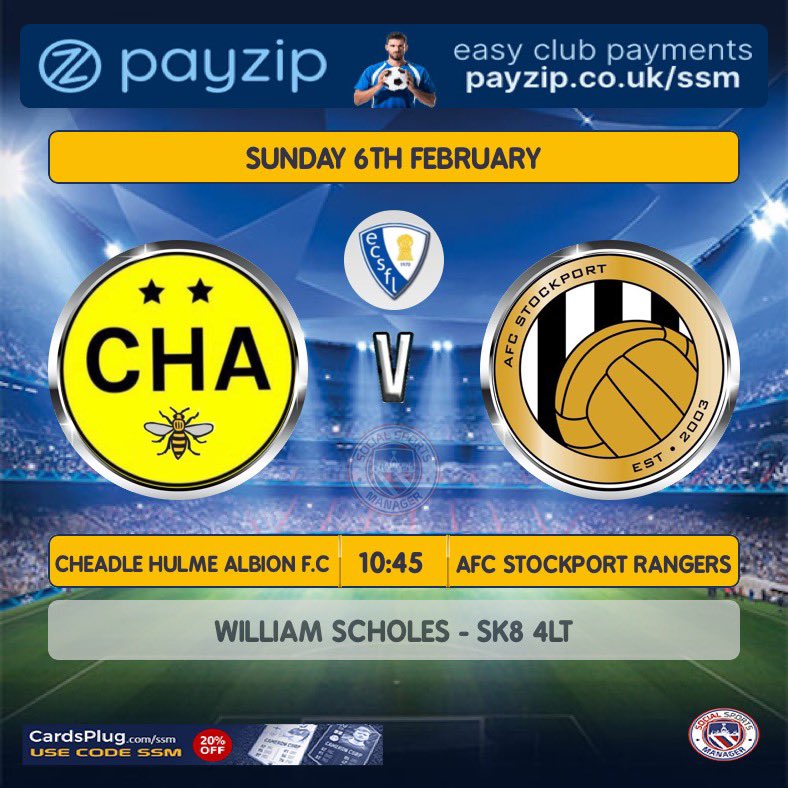 Cheadle Hulme Albion Vets F.C tweet media