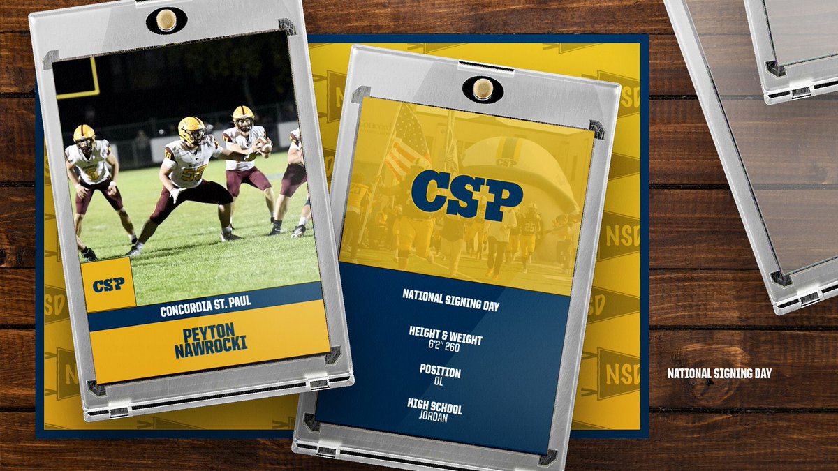 From Minnesota we welcome Peyton Nawrocki OL, from Jordan High School #BuildingOnTheRock