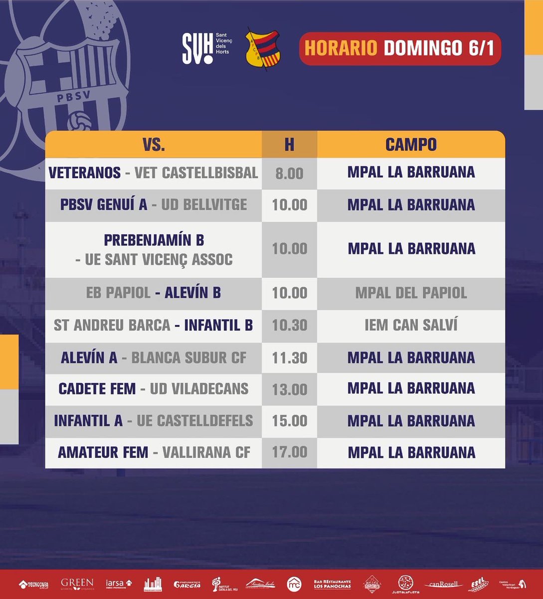 PENYA BARCELONISTA SANT VICENÇ DEL HORTS tweet media