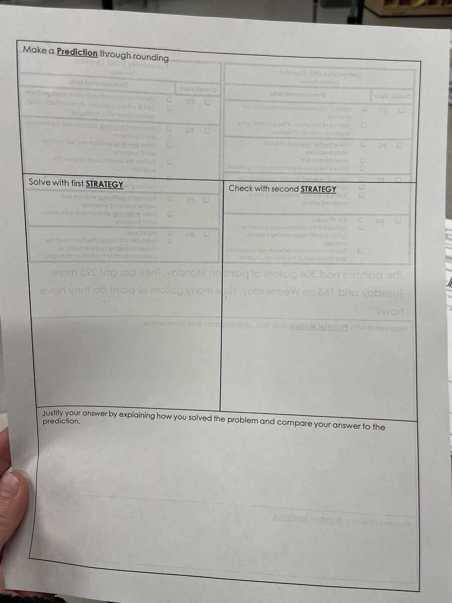 MmackaymathTx's tweet photo. When problem solving becomes challenging, creating graphic organizers can help sts through the process. Shout out to @MsBatMYE for creating this math gem to help all 2nd graders succeed. @MYE_Leopards @Malala2nd @FBISDmath #MYE #LEAP https://t.co/JT7AHpzXt4