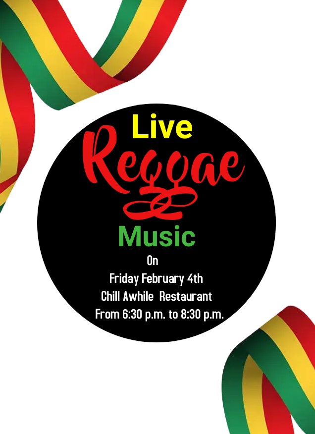 AwhileIdle's tweet image. Live Reggae Music this Friday February 4th from 6:30 p.m. to 8:30 p.m.🎸🎤 #LIVEMUSIC #idleawhile #negril